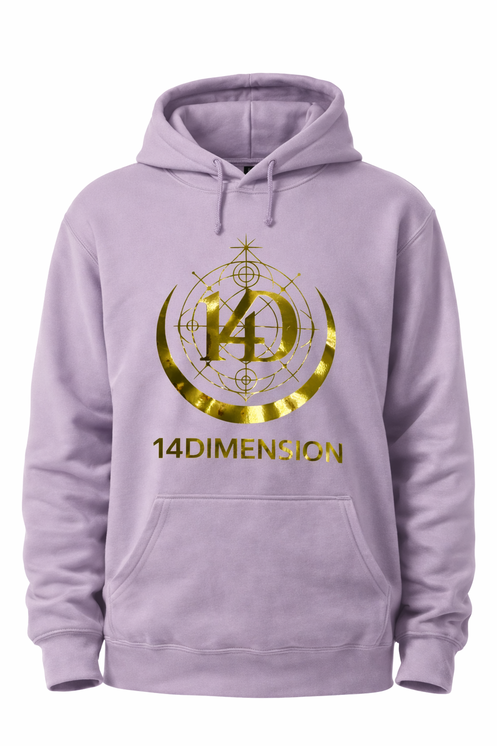 Sudadera con capucha Orquídea Cósmica