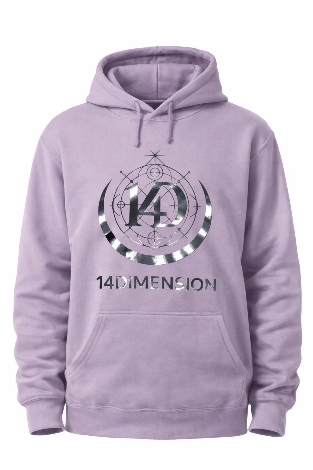 Sudadera con capucha Orquídea Cósmica