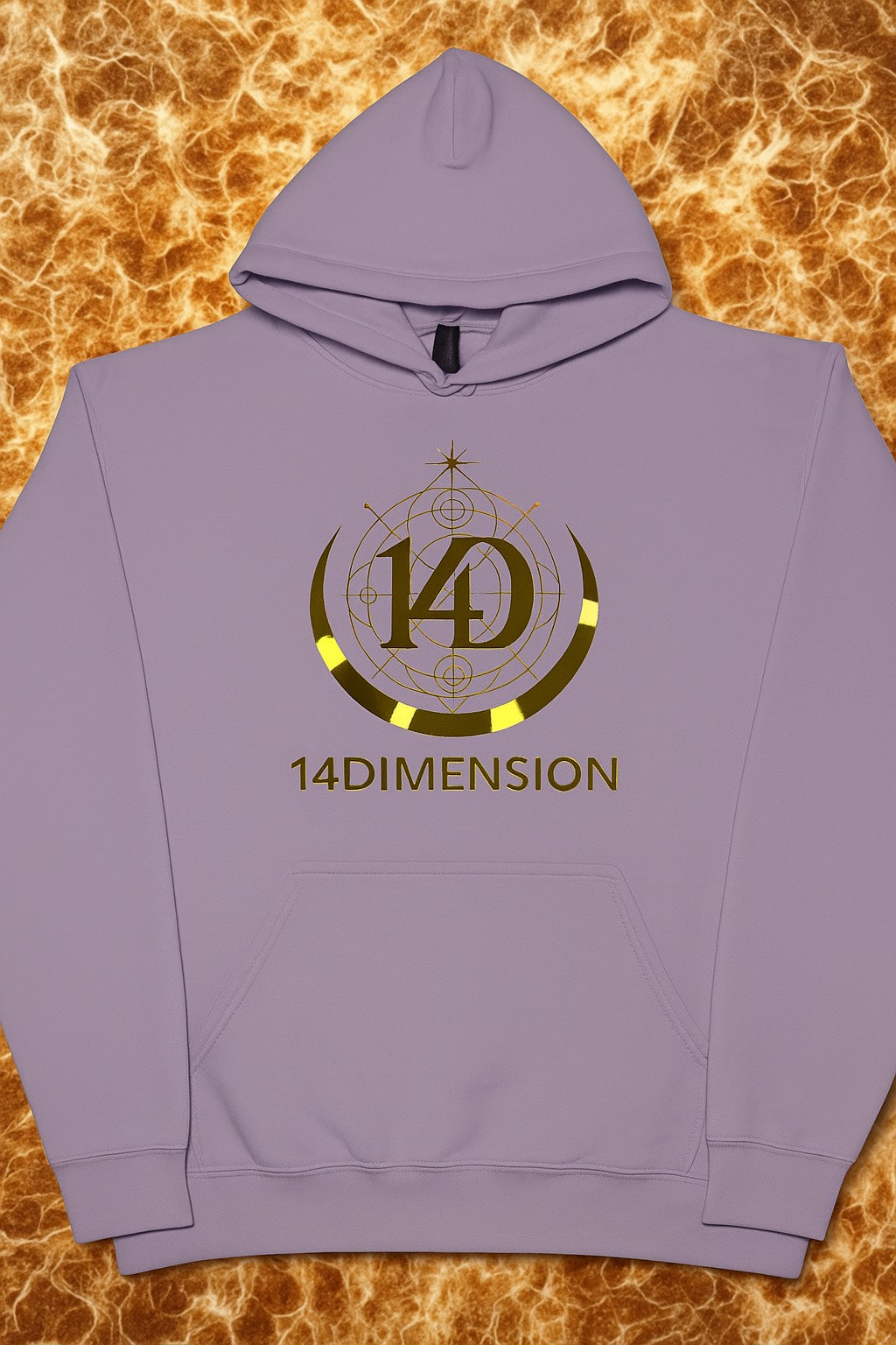 Hoodie Orquidea Cosmica- Aura Collection