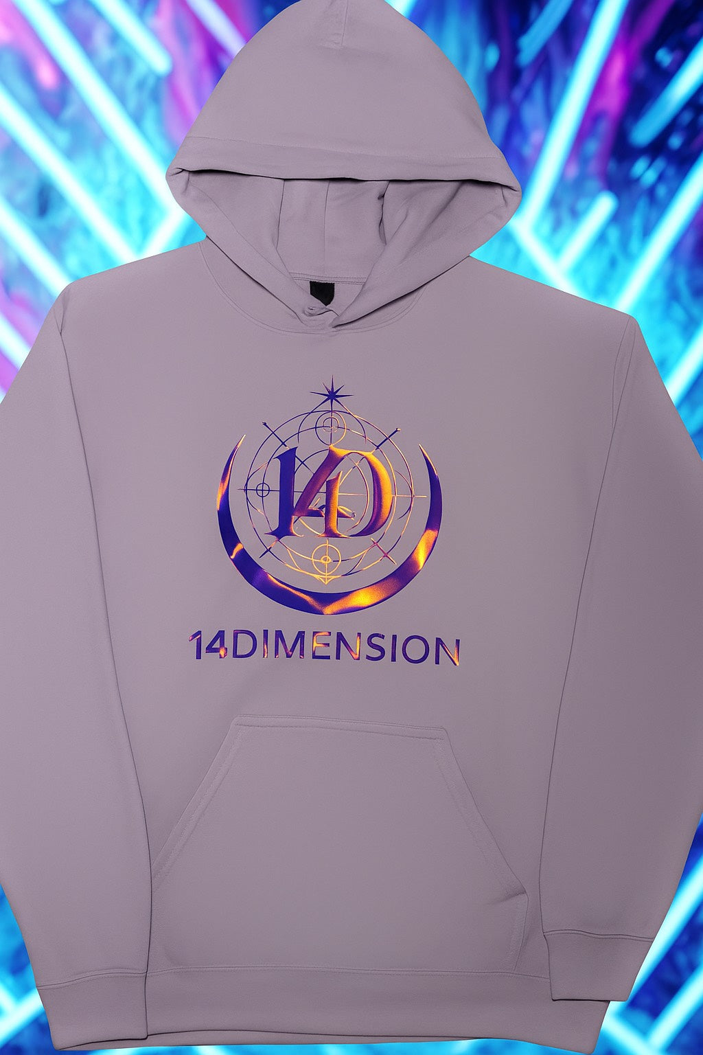 Hoodie Orquidea Cosmica- Aura Collection