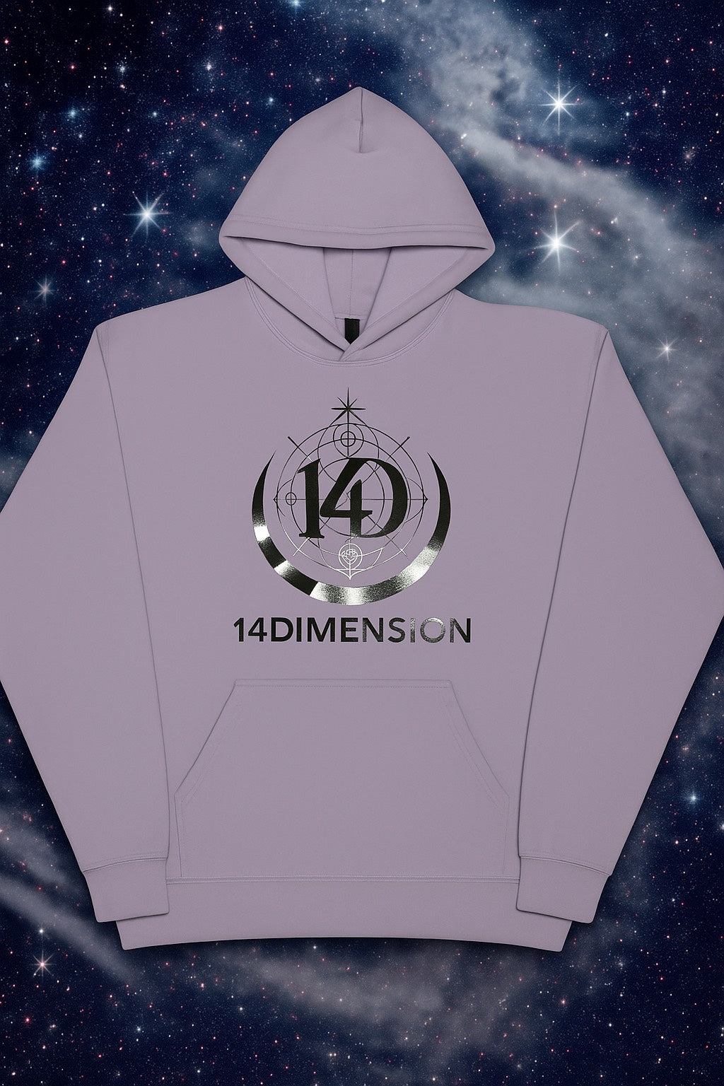 Hoodie Orquidea Cosmica- Aura Collection