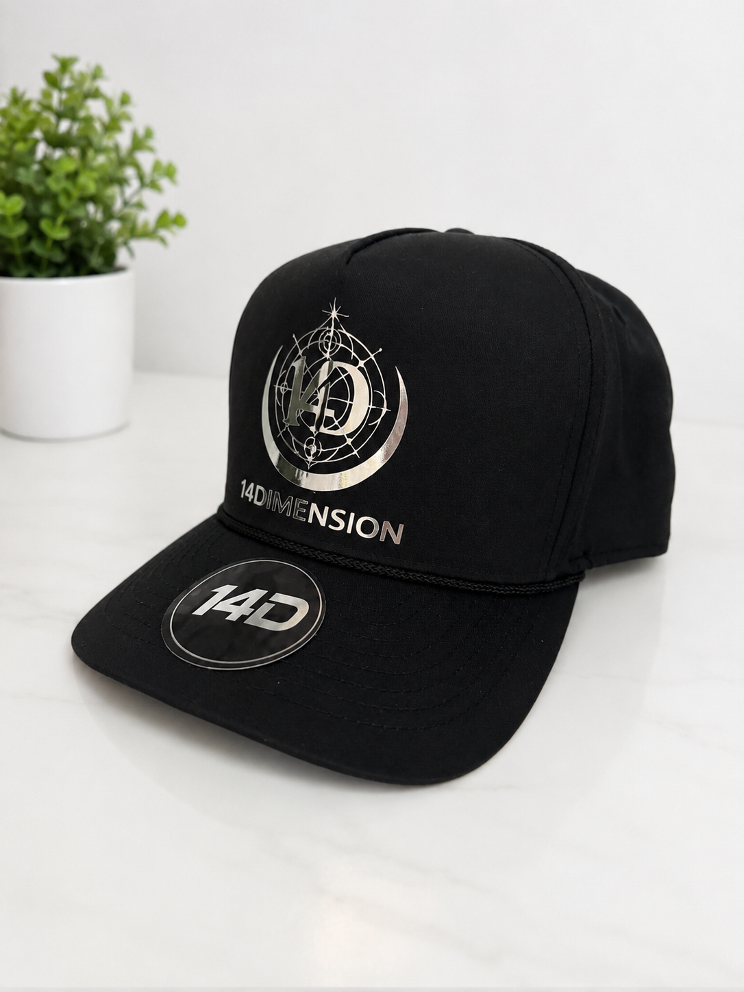 14DIMENSION Silver Metallic Snapback