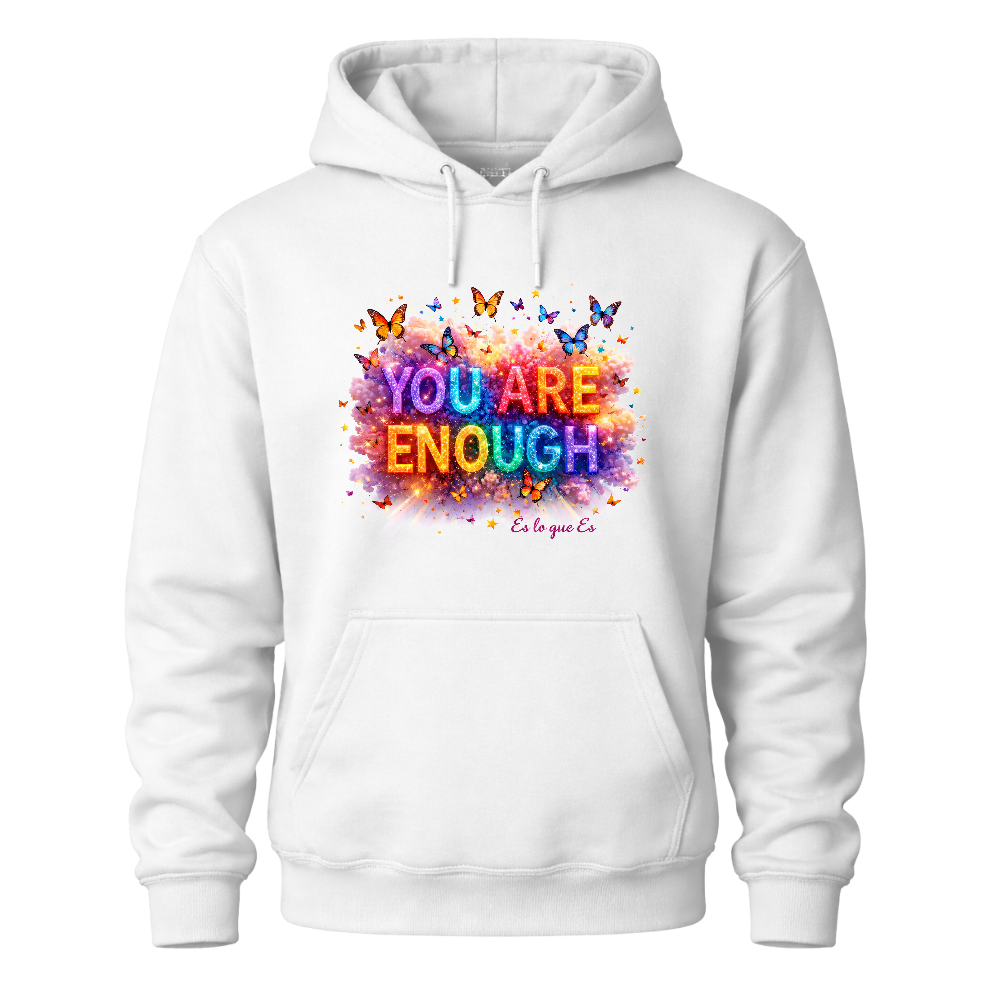 You Are Enough Hoodies