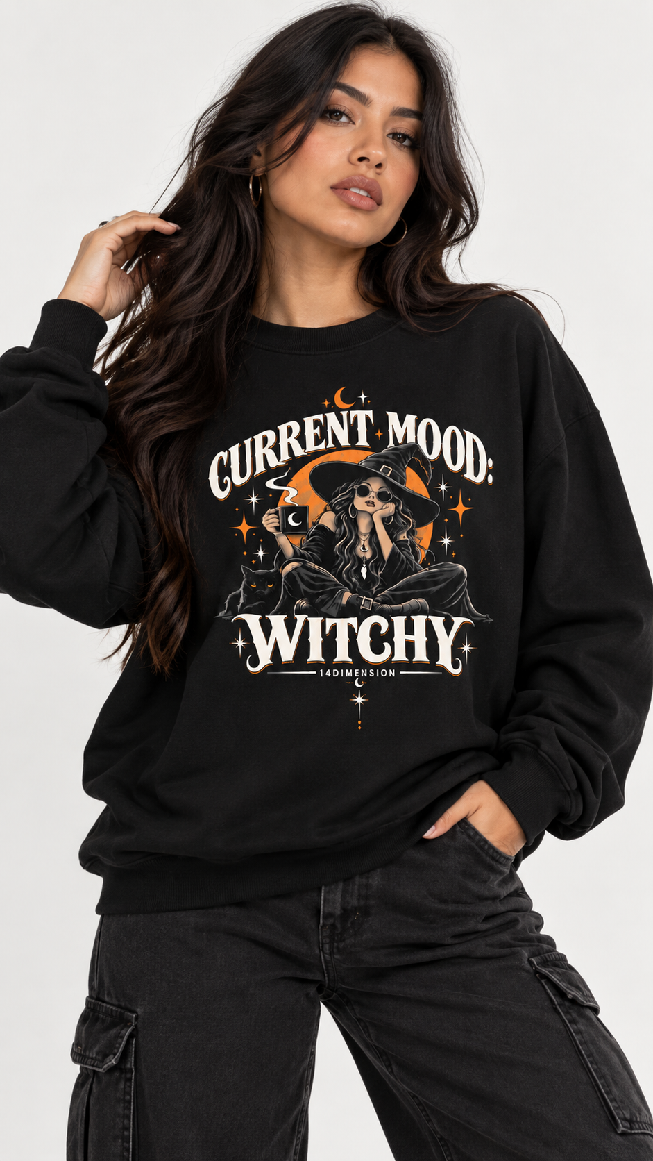 Current Mood Witchy Crewneck | Unisex