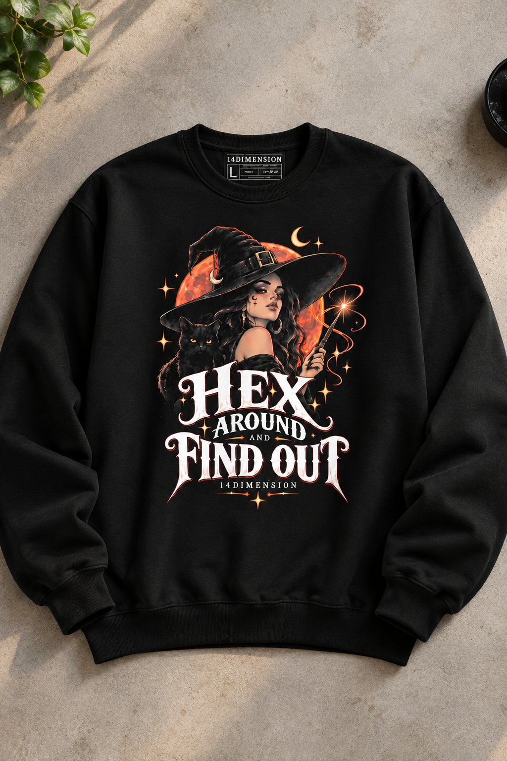 Hex Around and Find Out Crewneck | Unisex