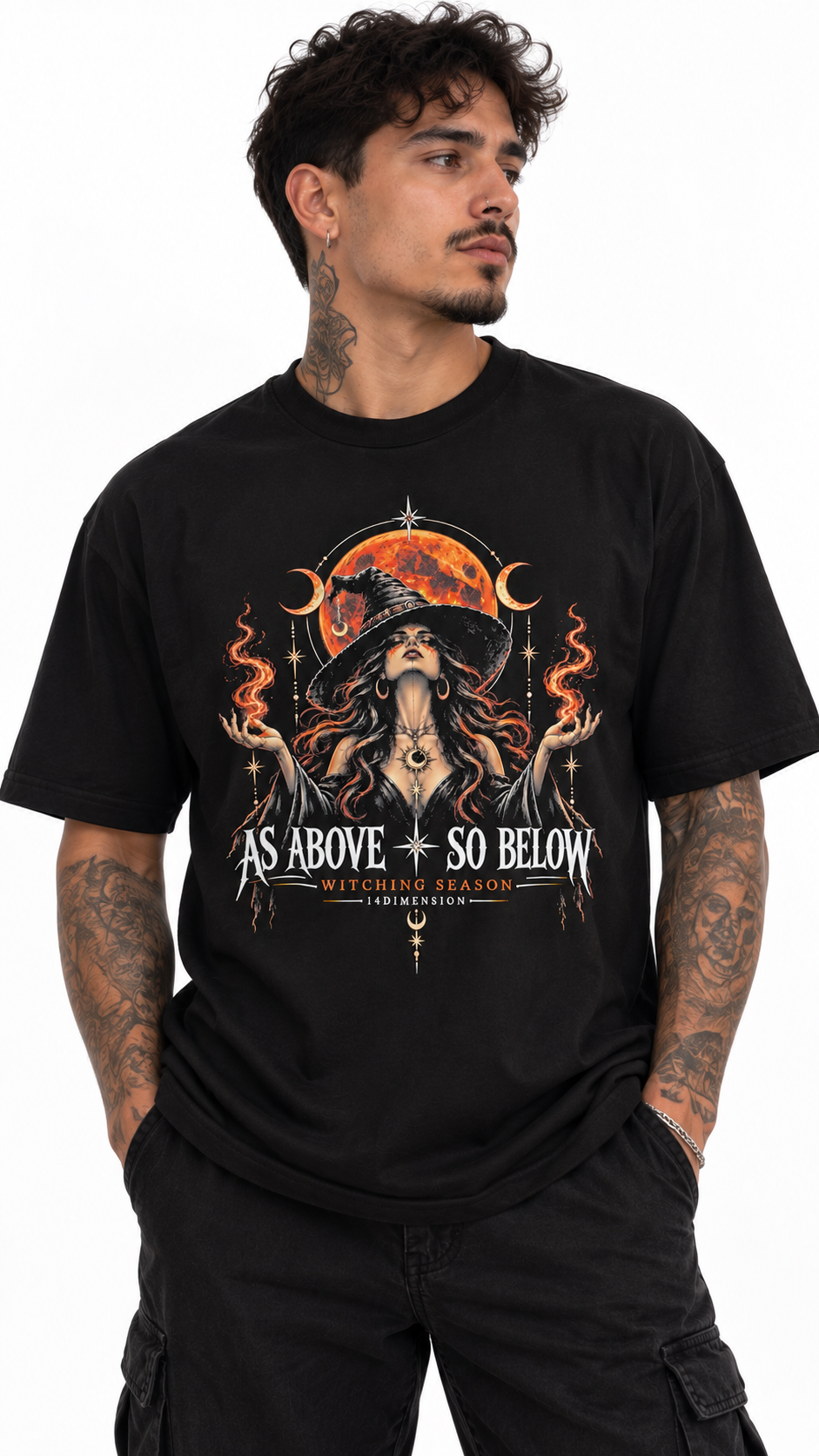 As Above So Below Witching Season Tee | Unisex