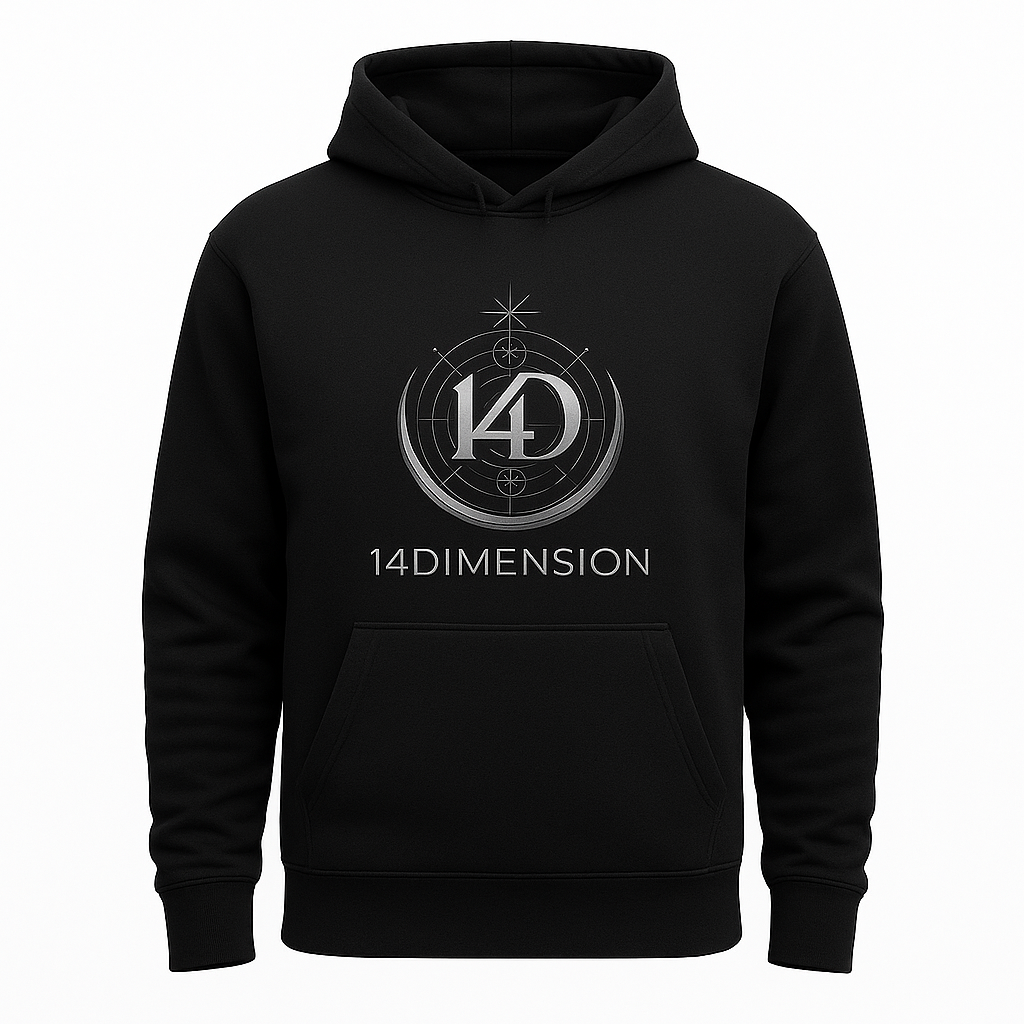 Hoodie Abismo Negro- Aura Collection