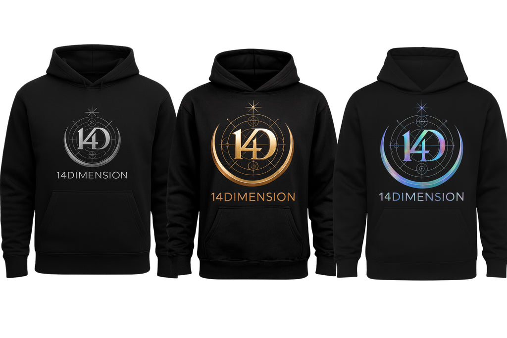 Sudadera Abismo Negro- Colección Aura