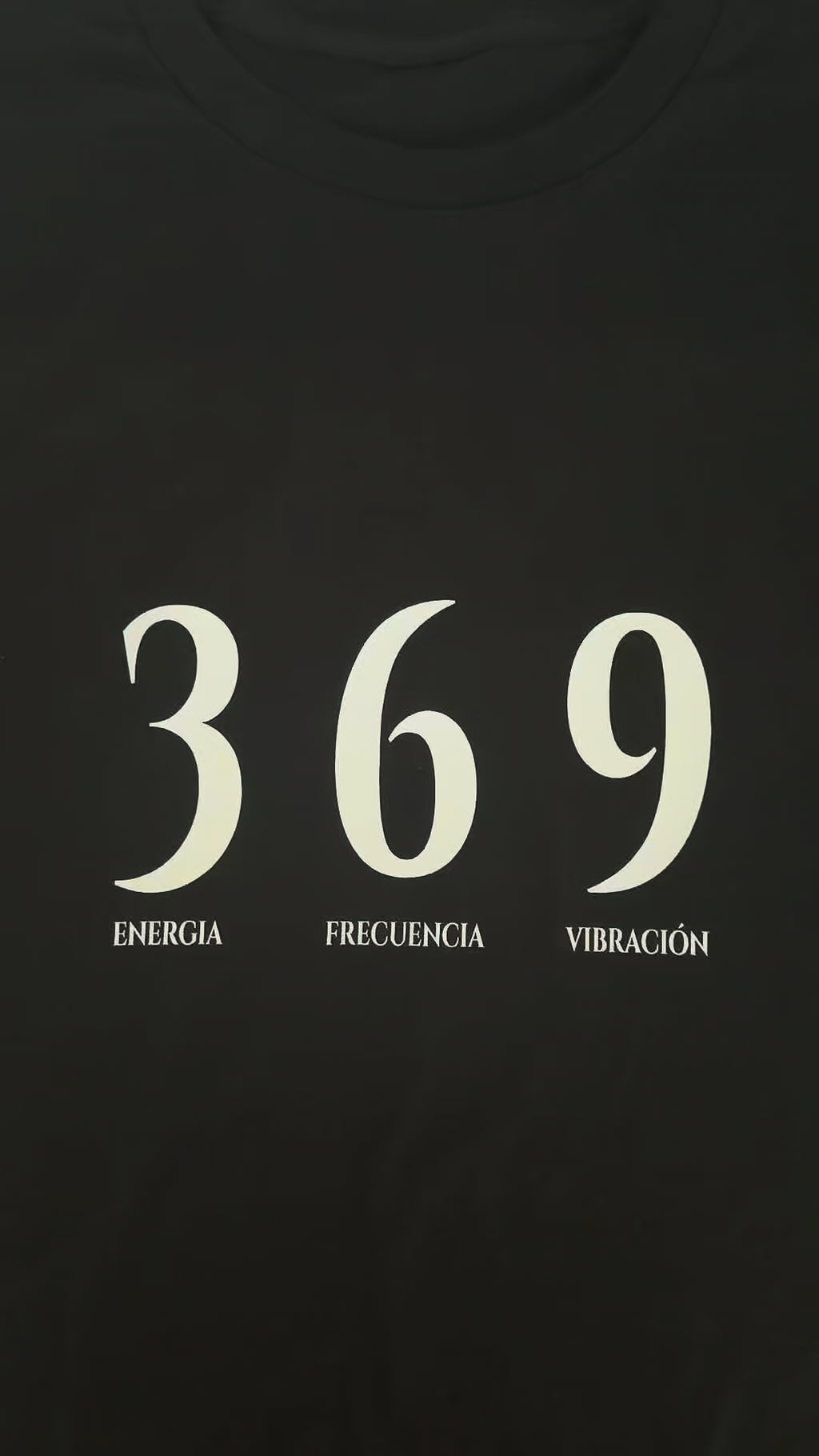 369 Tee — Energía, Frecuencia, Vibración Unisex