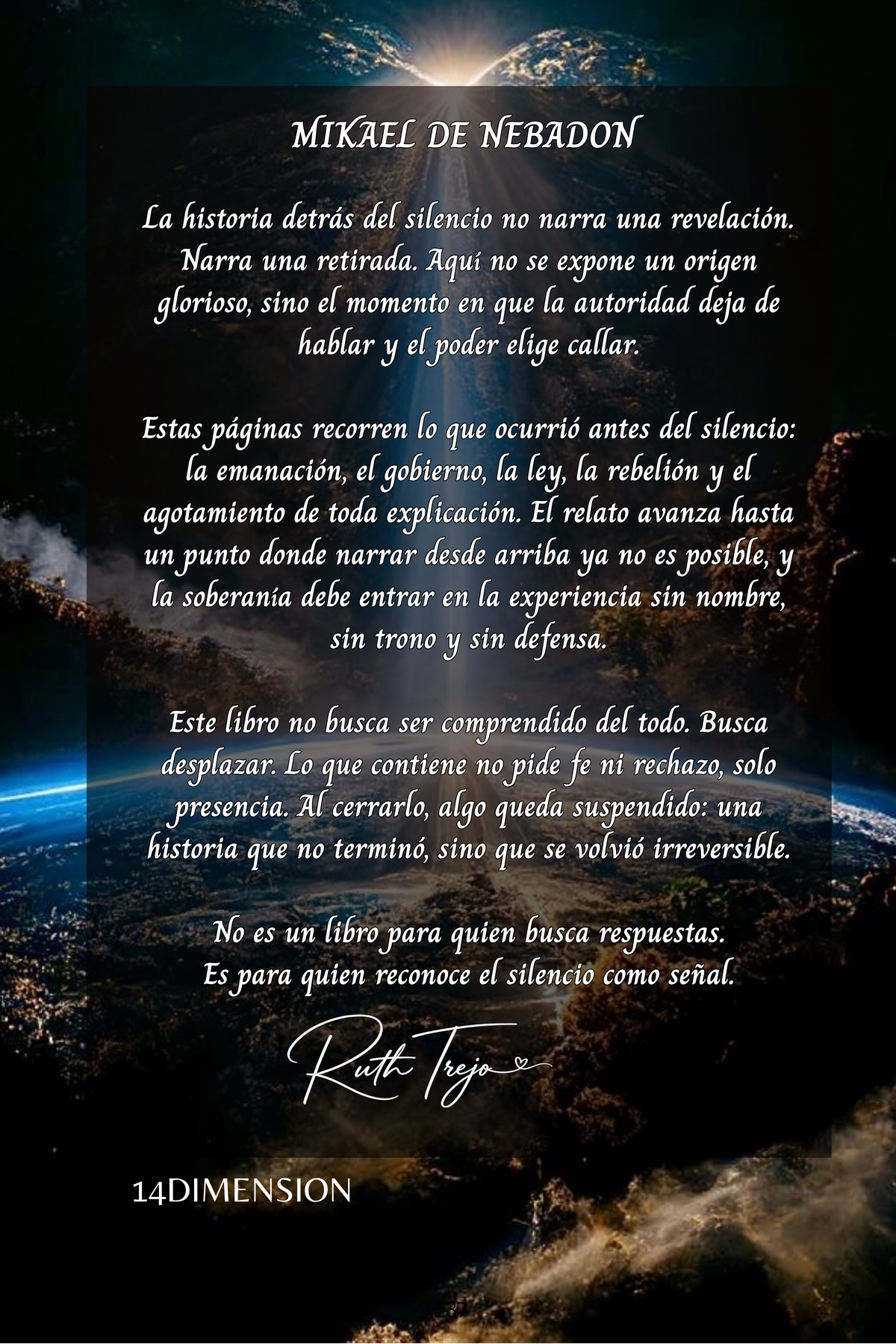 Mikael de Nebadón – La Historia Antes del Silencio | E-book en Español