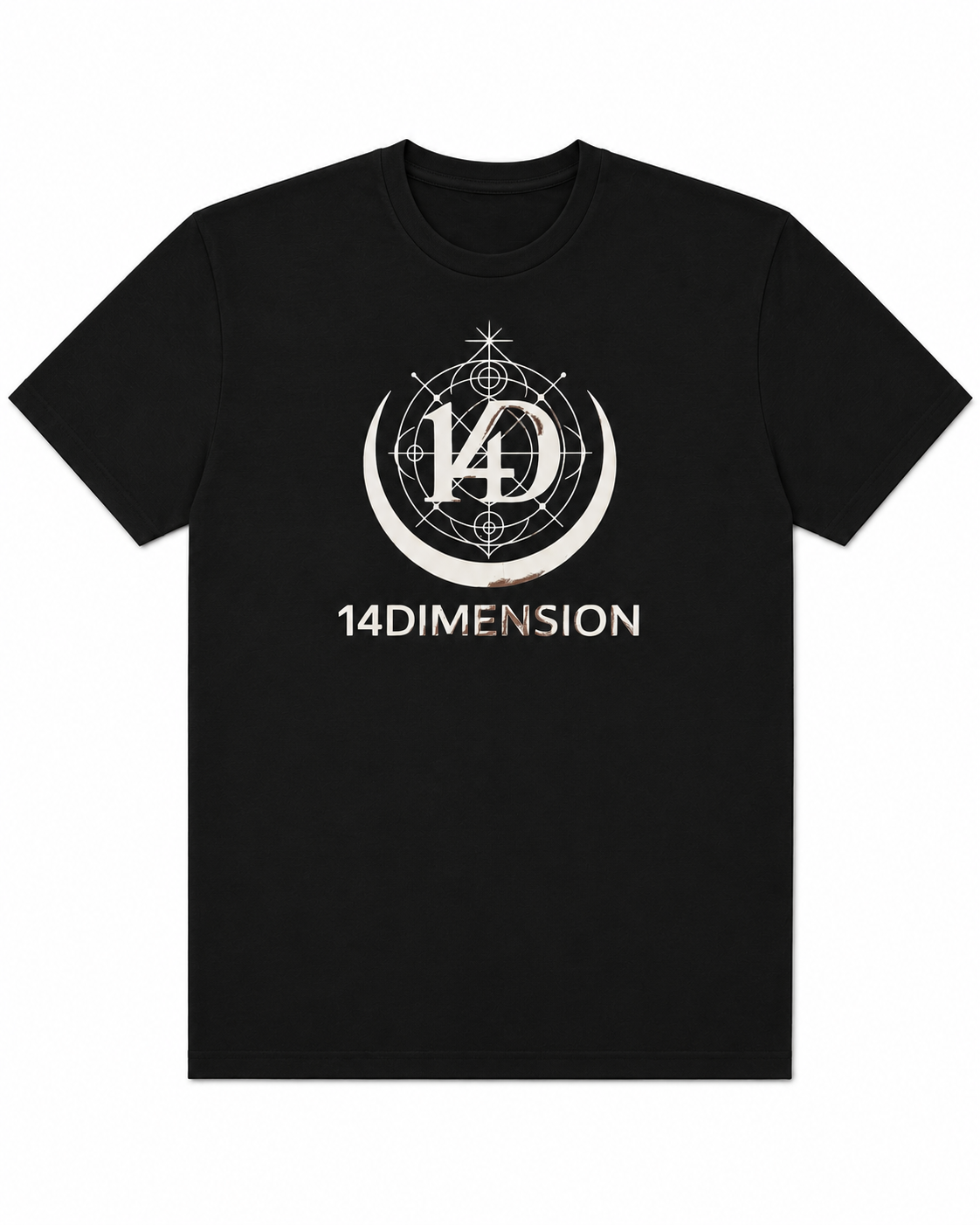 14DIMENSION Aura Tee — Gold & Silver